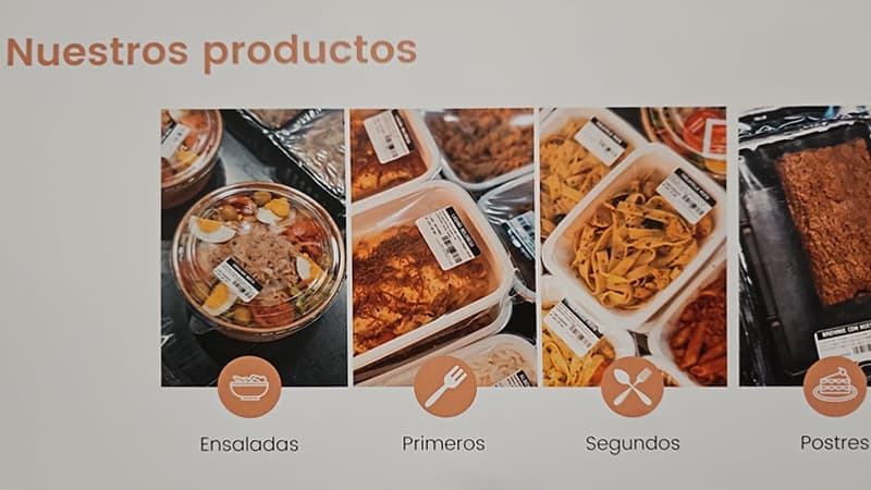 Disponemos de comida casera para llevar